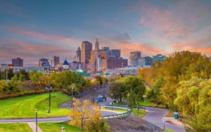 Hartford Connecticut Skyline