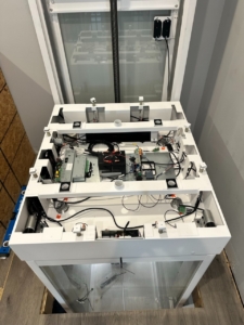 internal elevator electronics and components